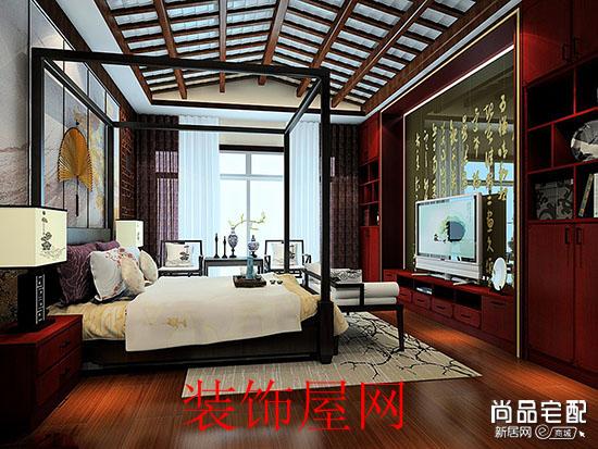 新中式架子床 新中式架子床